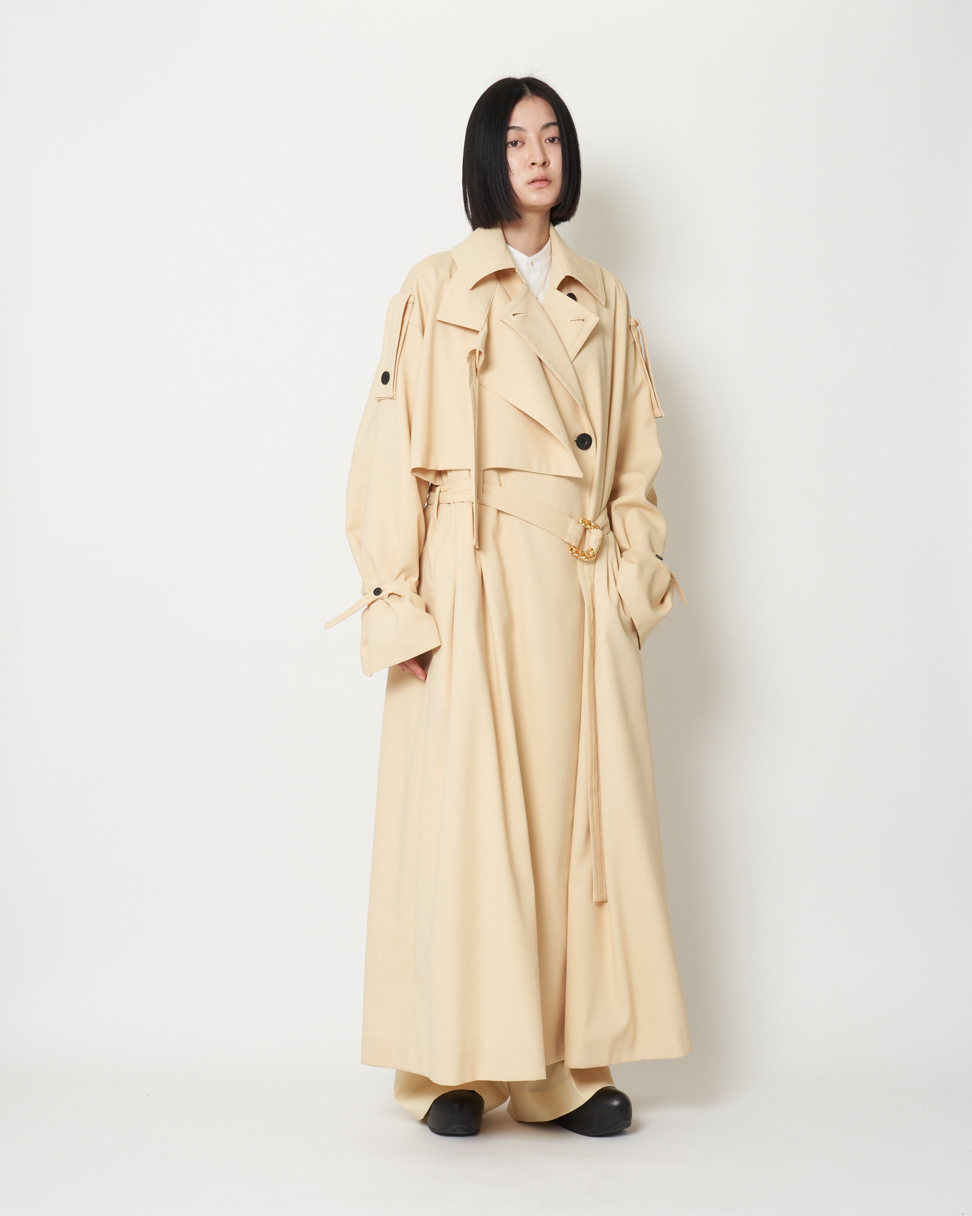 KIMBERLY - OVERSIZED FRAP FRONT TRENCH