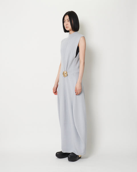 KIRILL - BOILED WOOL KNIT DRESS