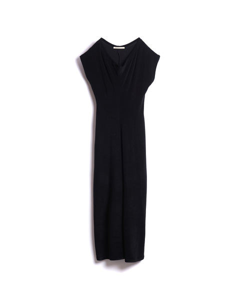 KIRSTY- TENSEL CASHMERE JERSEY DRESS