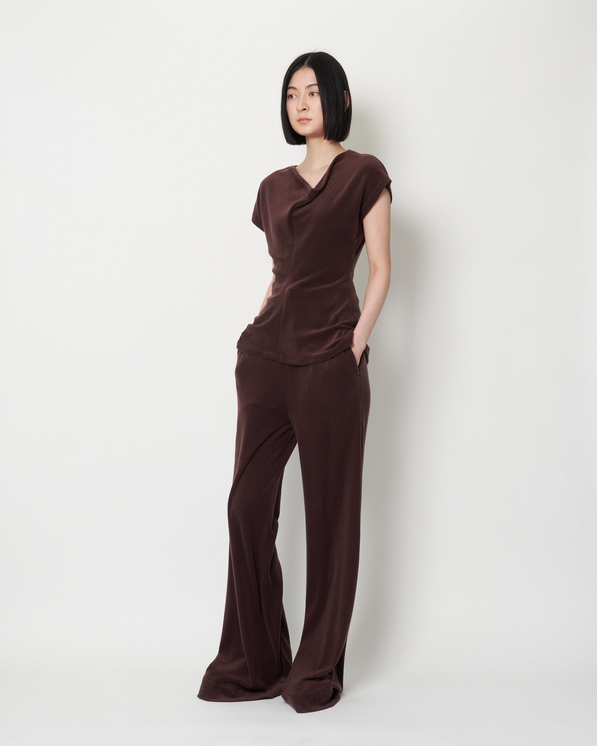 KRISTA - TENCEL CASHMERE JERSEY PANTS