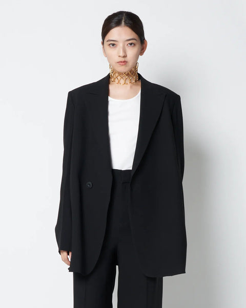 KRISTIN - SILK TAILORED JACKET
