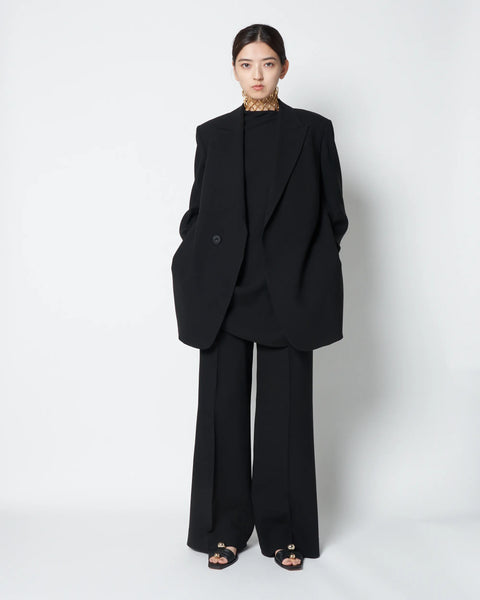 KRISTIN - SILK TAILORED JACKET