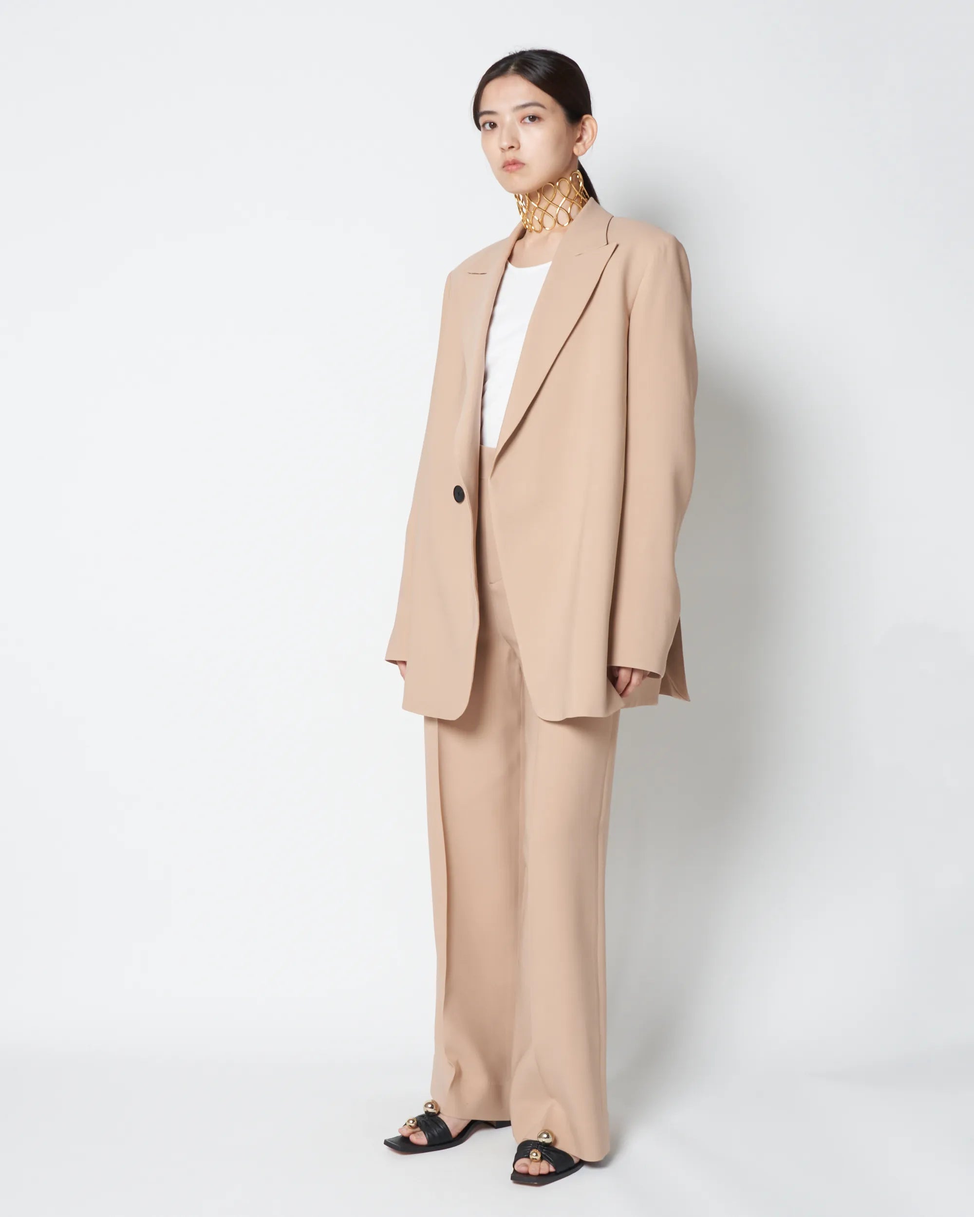 【PRE ORDER】KRISTIN - SILK TAILORED JACKET