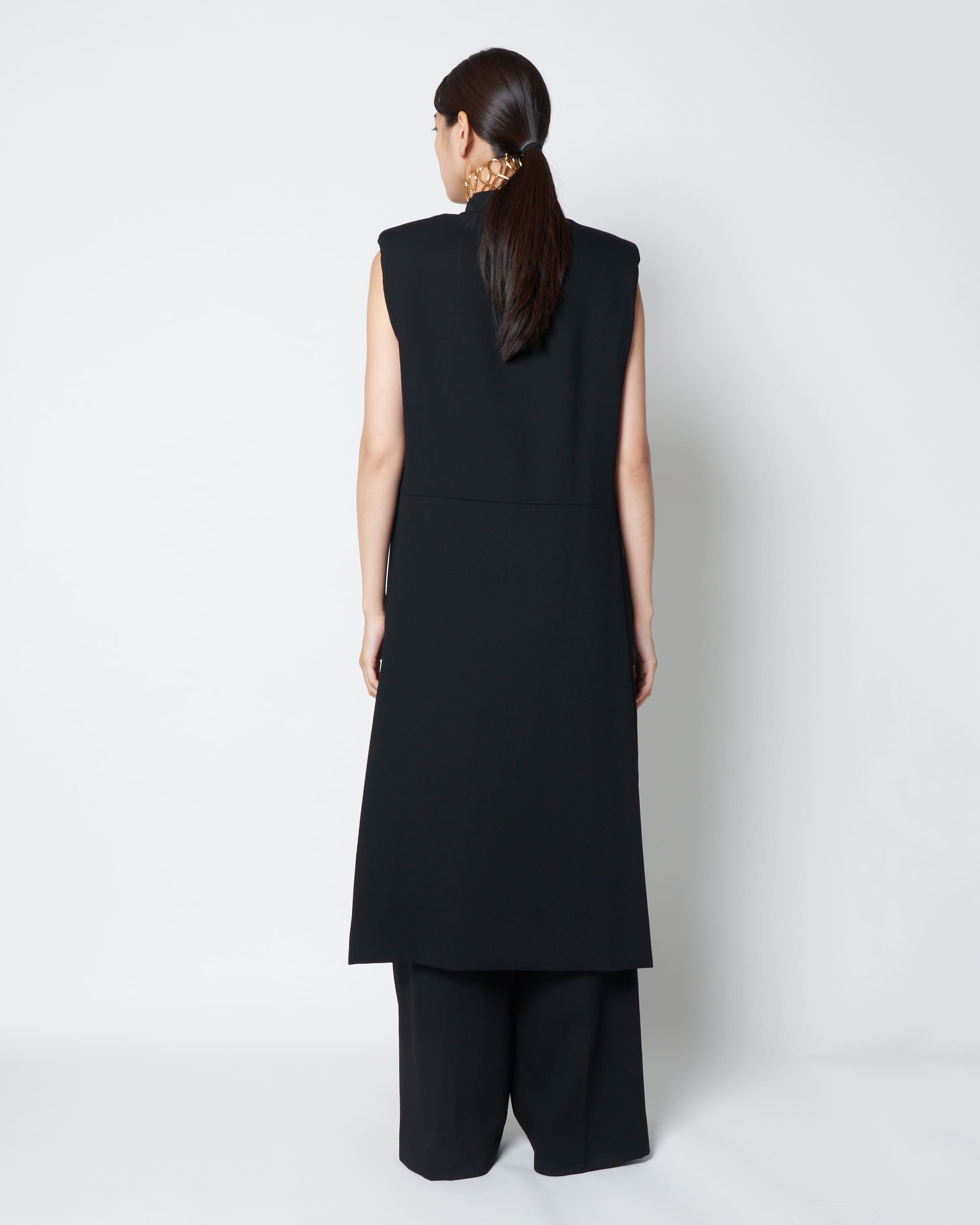 LARRY - SUMMER WOOL LONG GILET