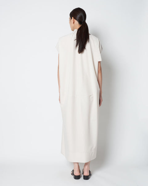 LAURA - ROUND SHAPE SLEEVELESS DRESS