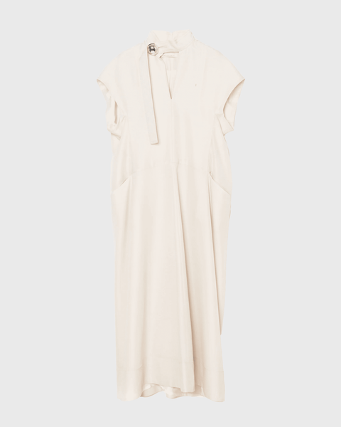 LAURA - ROUND SHAPE SLEEVELESS DRESS
