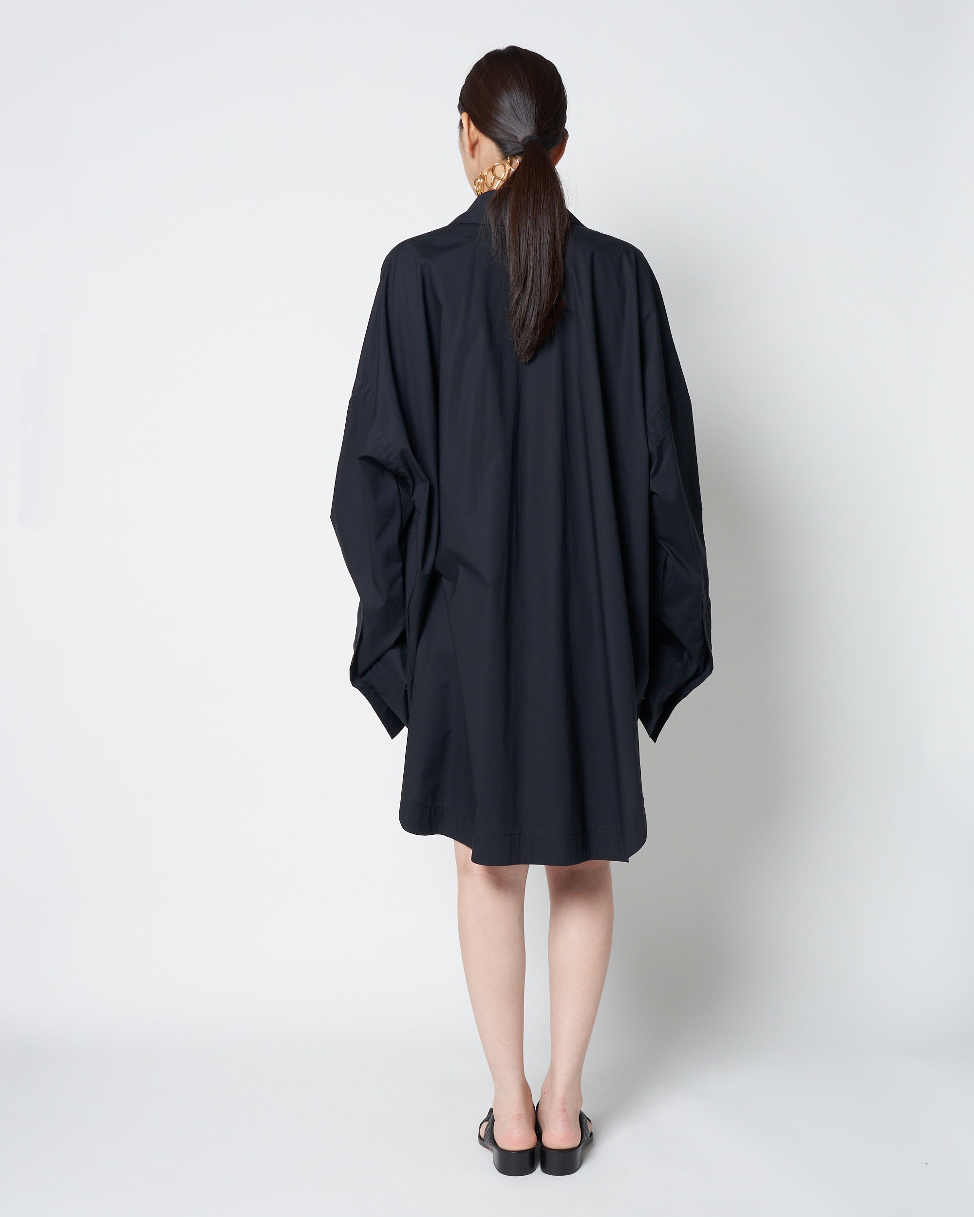 【PRE ORDER】LAUREN- OVERSIZED COTTON DRESS SHIRT