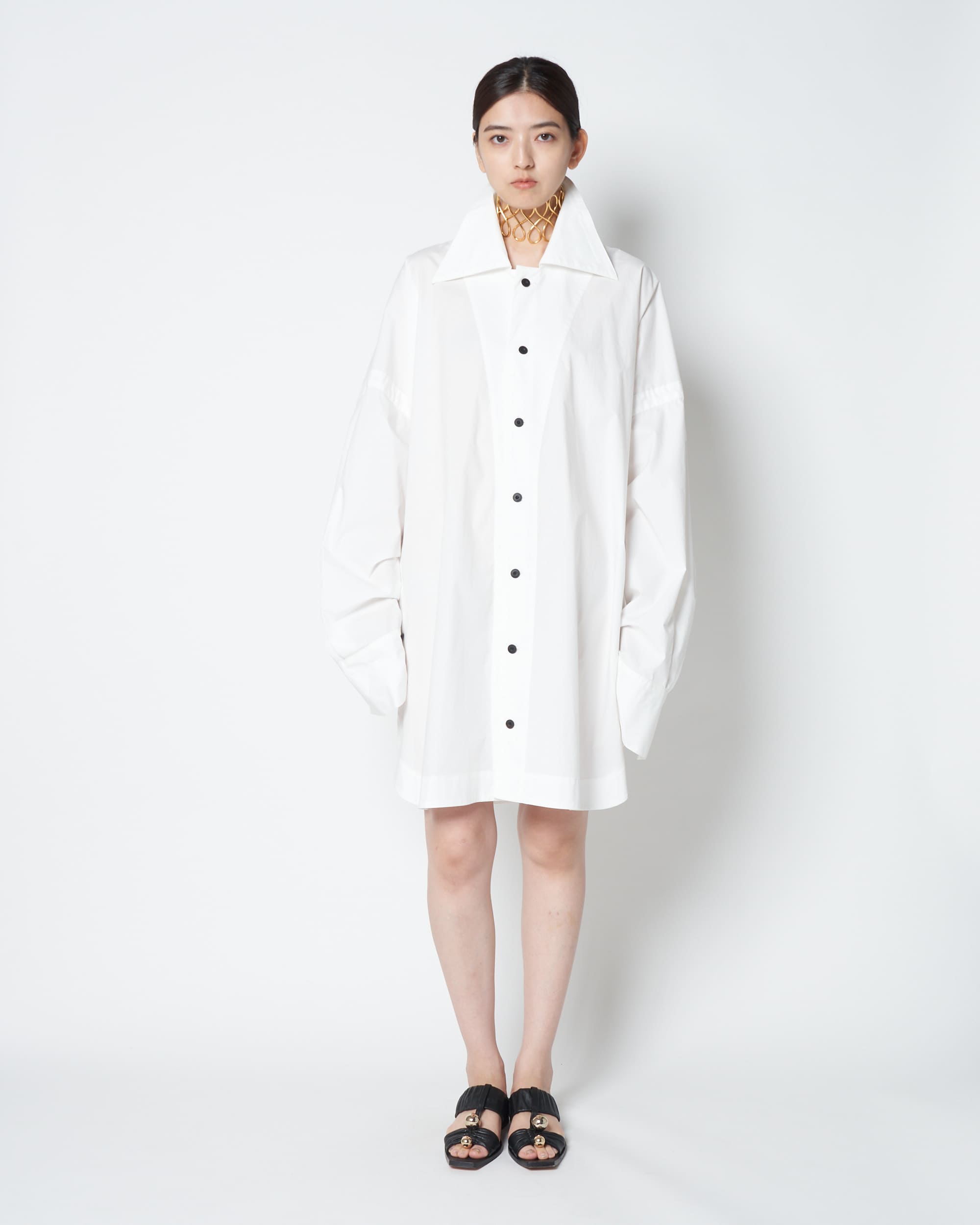 LAUREN- OVERSIZED COTTON DRESS SHIRT