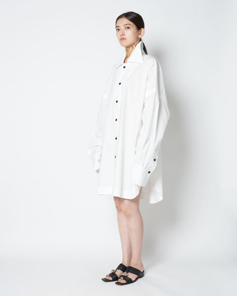 LAUREN- OVERSIZED COTTON DRESS SHIRT