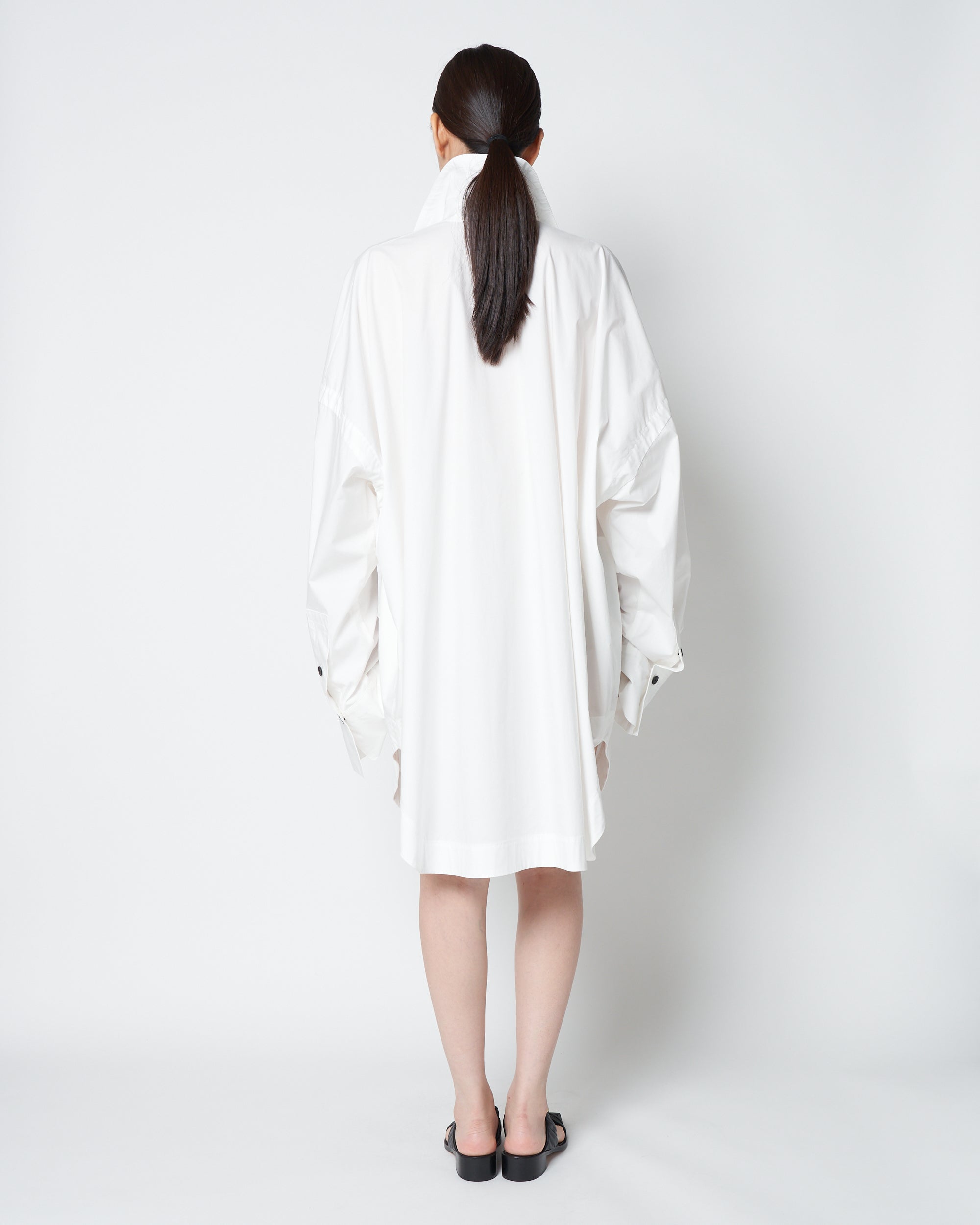 【PRE ORDER】LAUREN- OVERSIZED COTTON DRESS SHIRT