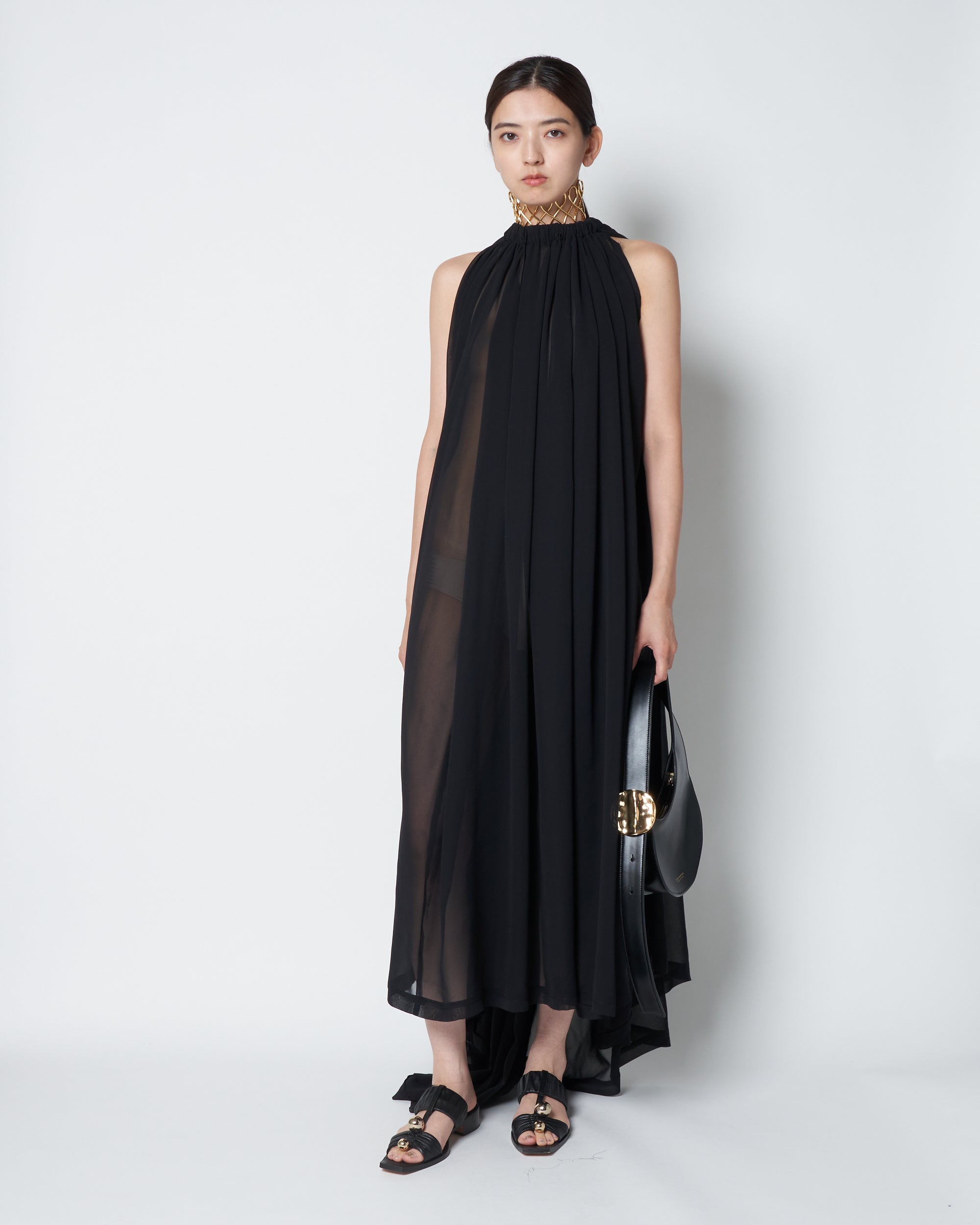 【PRE ORDER】LAVISH - CHIFFON GATHERED TWO WAY DRESS