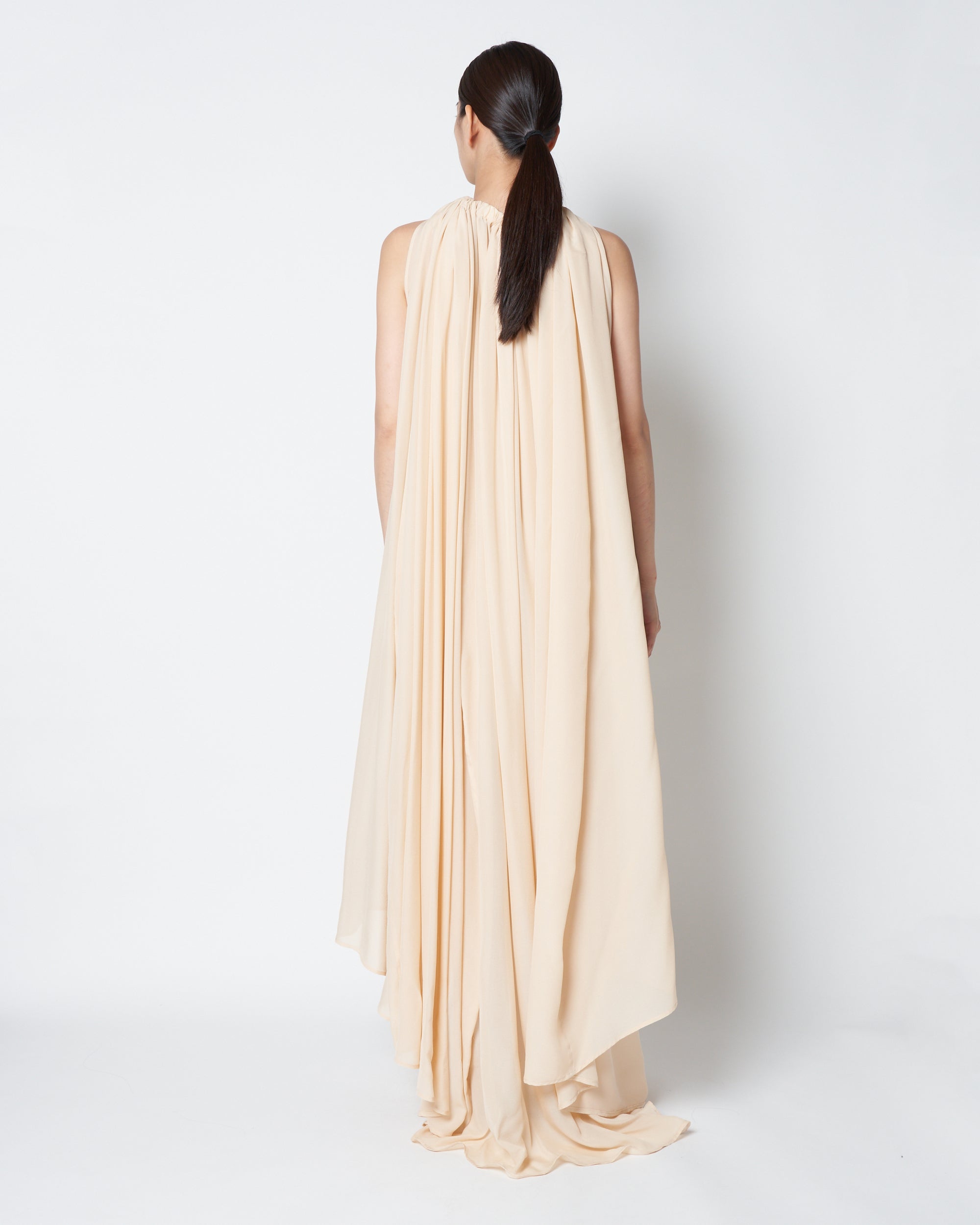 【PRE ORDER】LAVISH - SILK GATHERED TWO WAY DRESS