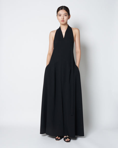 LEAH - SUMMER WOOL OPEN BACK DRESS