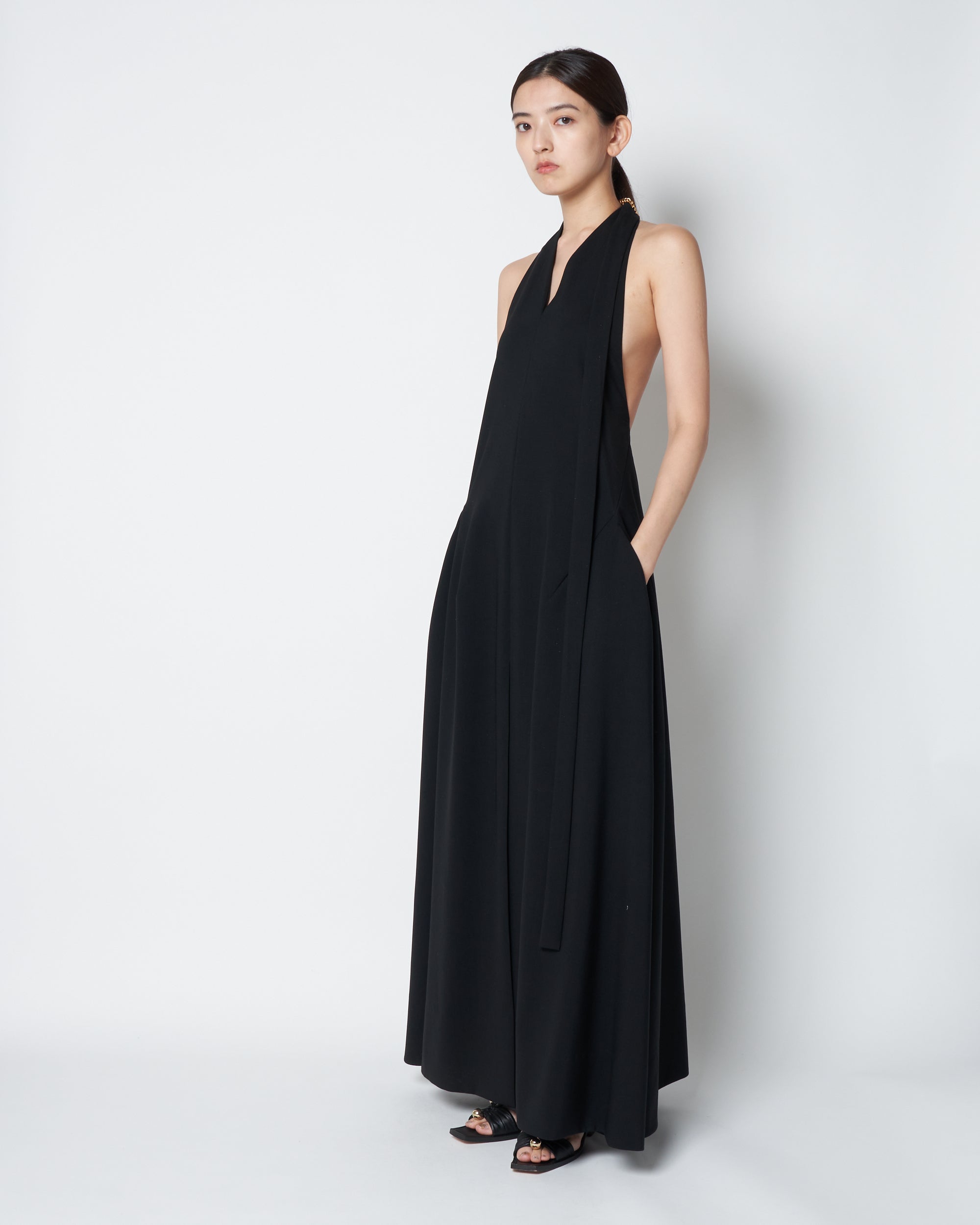 【PRE ORDER】LEAH - SUMMER WOOL OPEN BACK DRESS