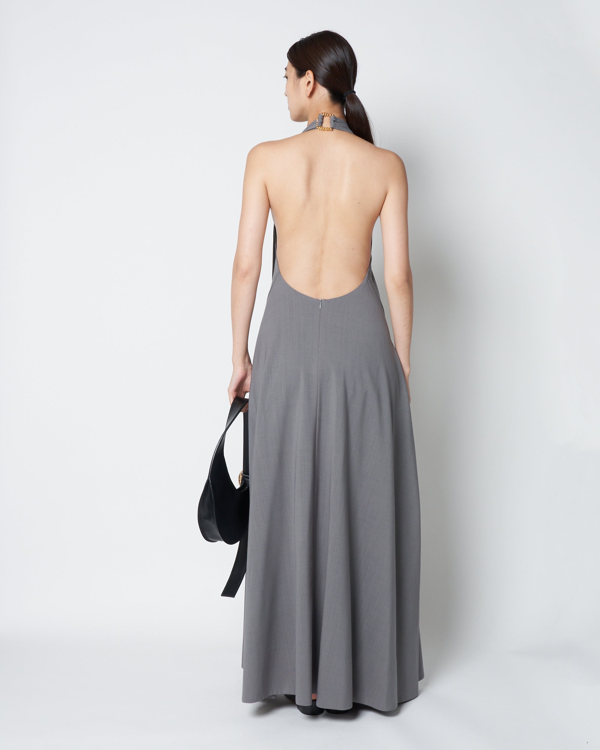 【PRE ORDER】LEAH - SUMMER WOOL OPEN BACK DRESS