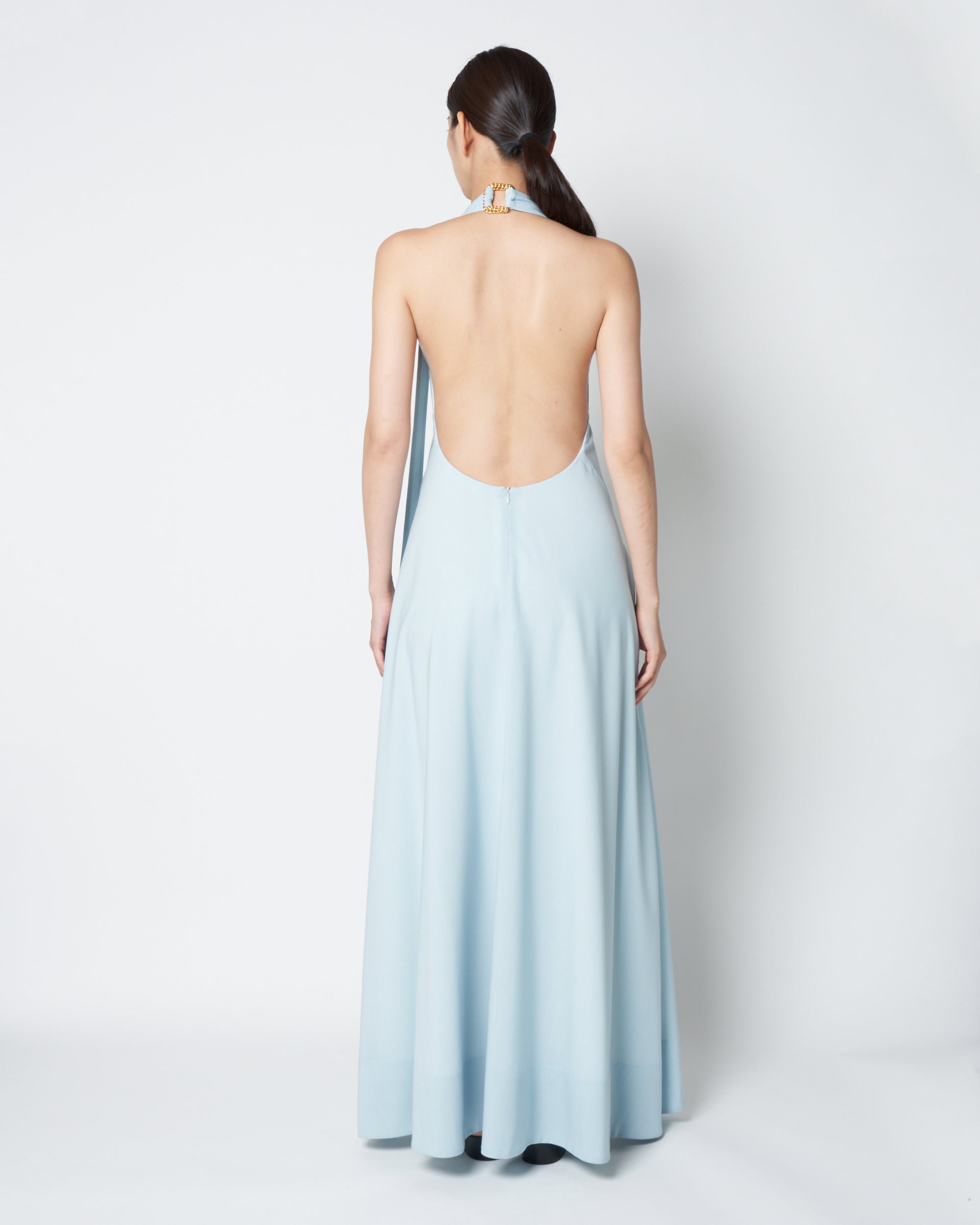 【PRE ORDER】LEAH - SUMMER WOOL OPEN BACK DRESS