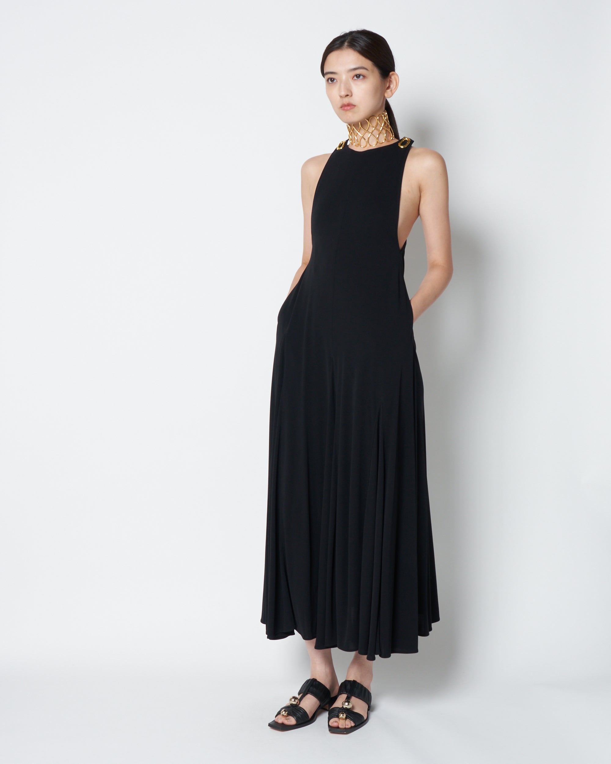 【PRE ORDER】LEASH - JERSEY A-LINE DRESS