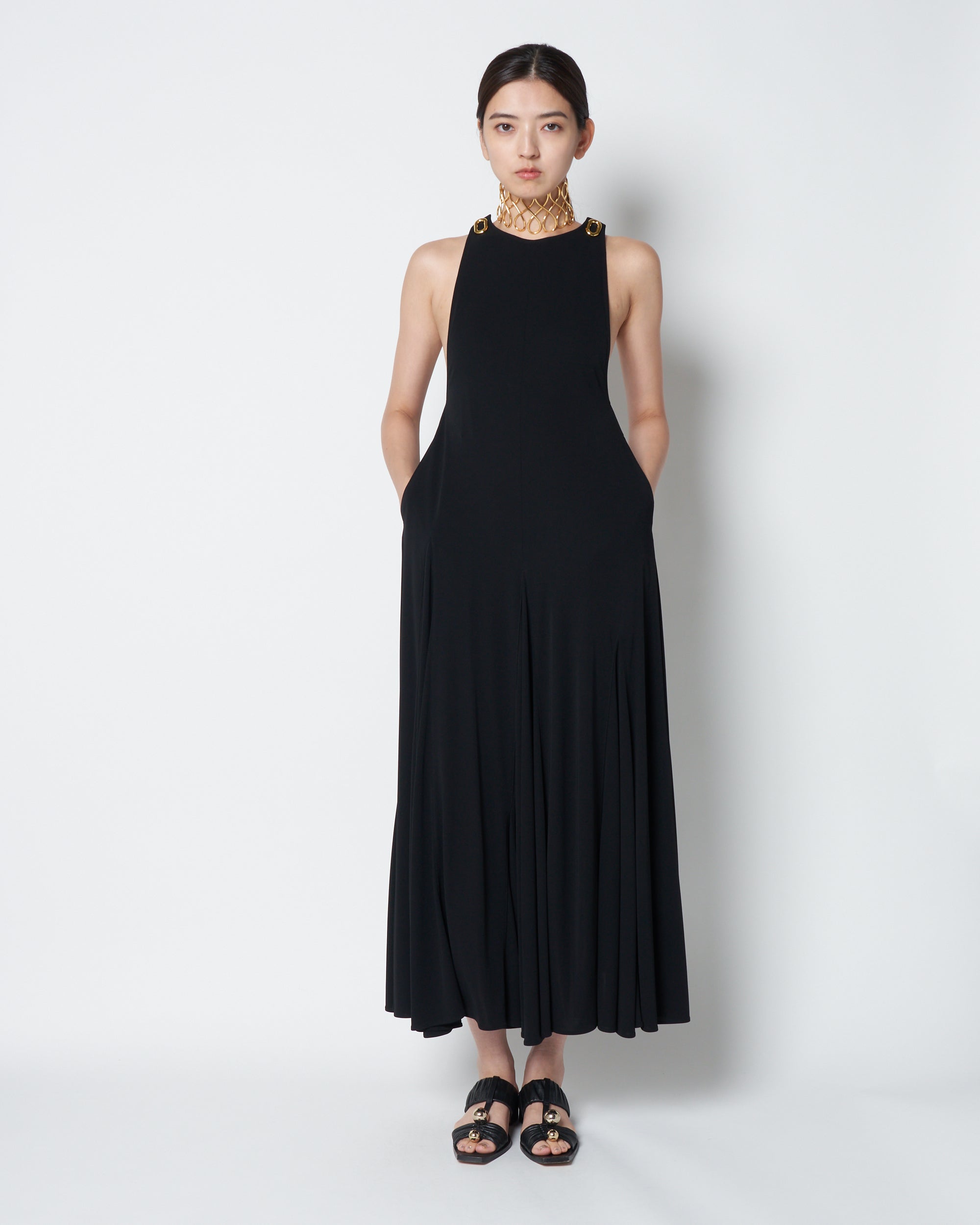 【PRE ORDER】LEASH - JERSEY A-LINE DRESS