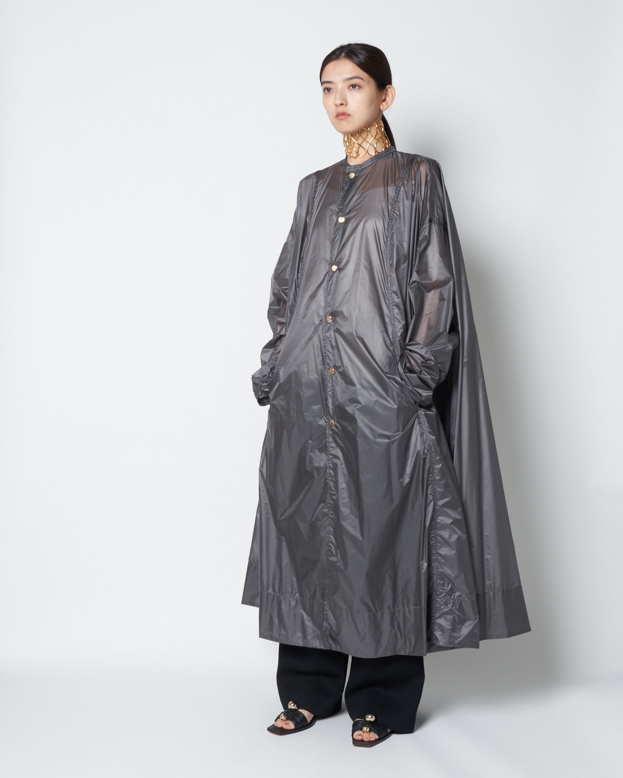 【PRE ORDER】LEONA - SOFT NYLON OVERCOAT