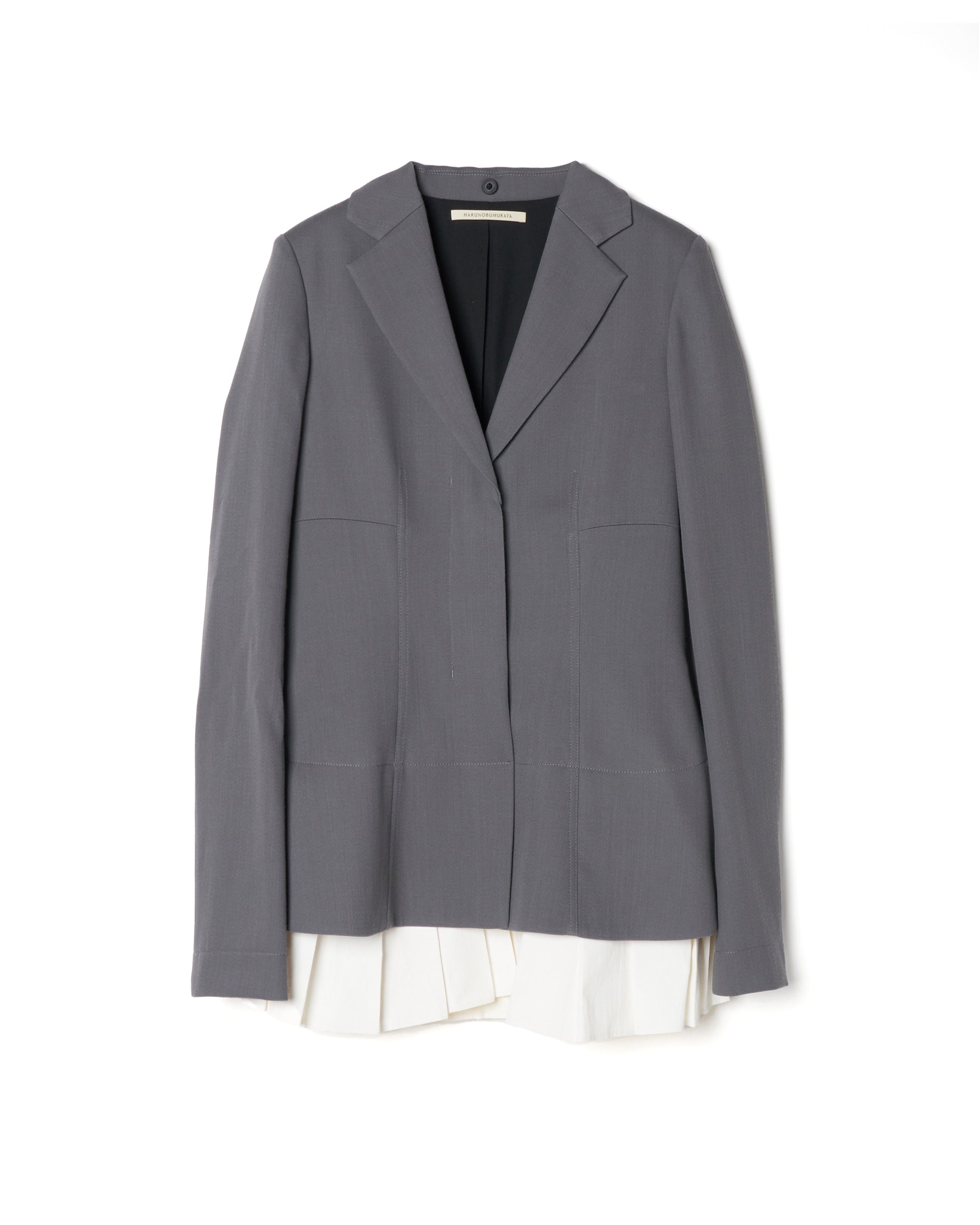 【PRE ORDER】LIAM - SUMMER WOOL JACKET WITH PLEATS