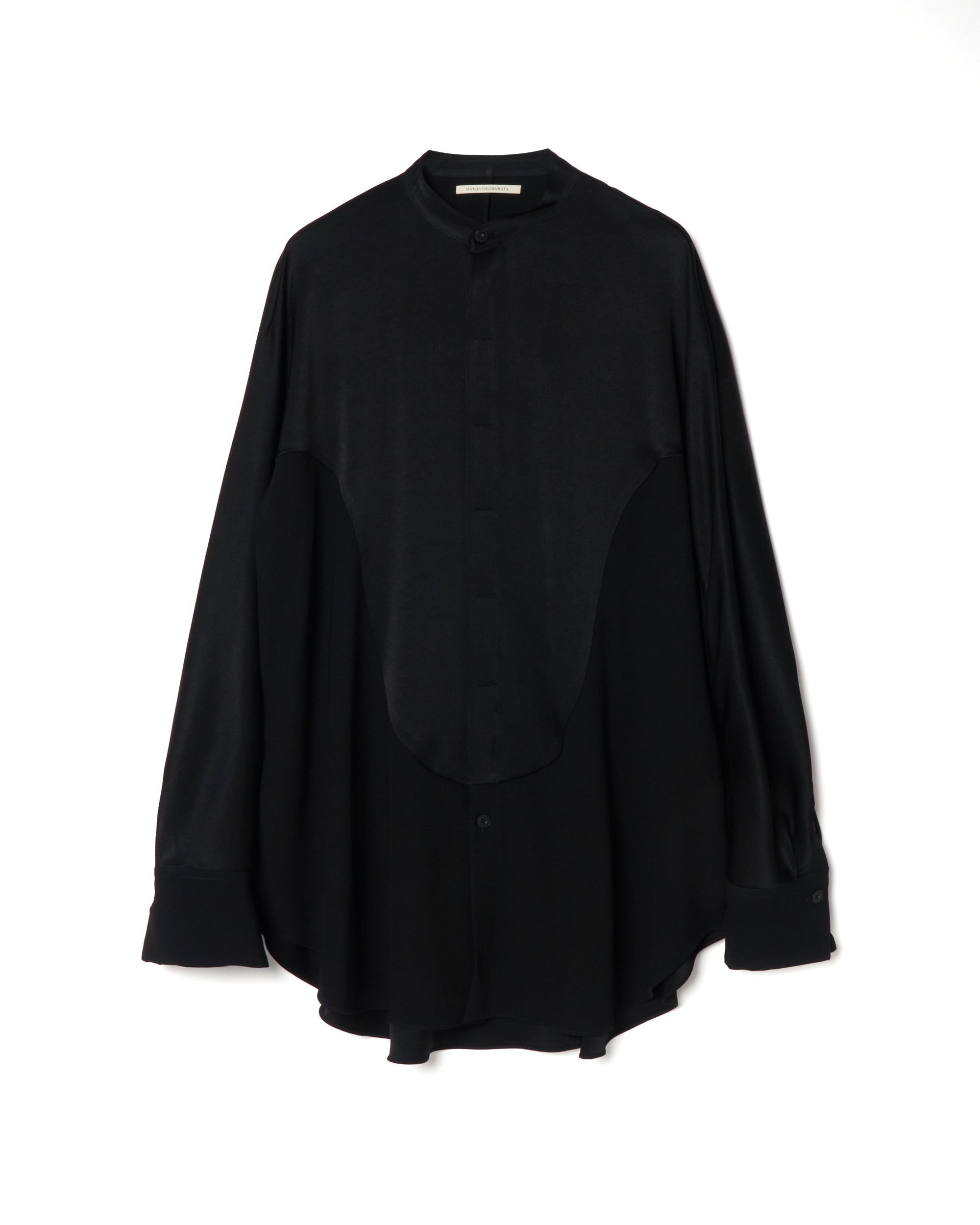 【PRE ORDER】LINDA - BACK SATIN PANELED SHIRT