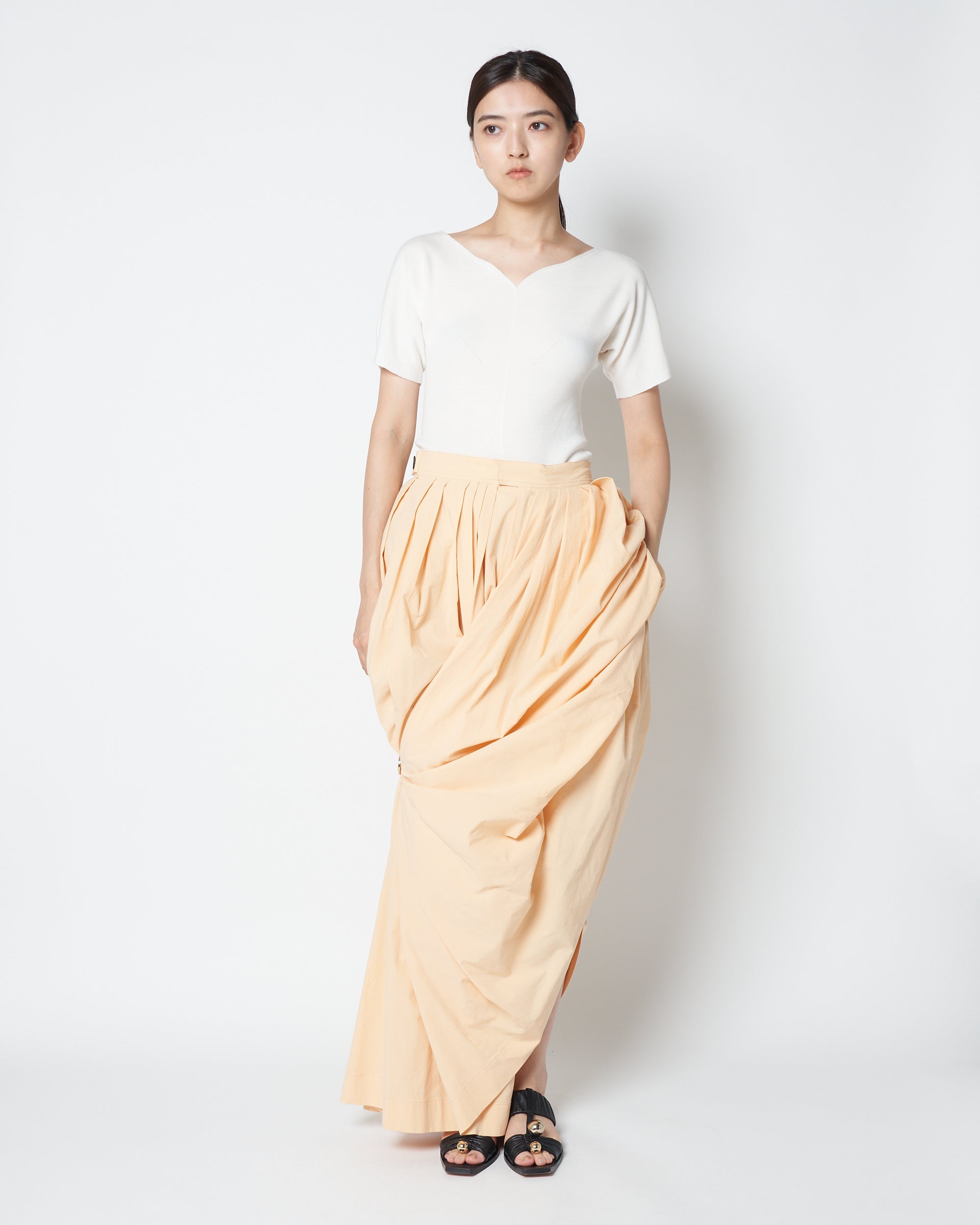 【PRE ORDER】LINT - ASYMMETRY 2WAY DRESS SKIRT