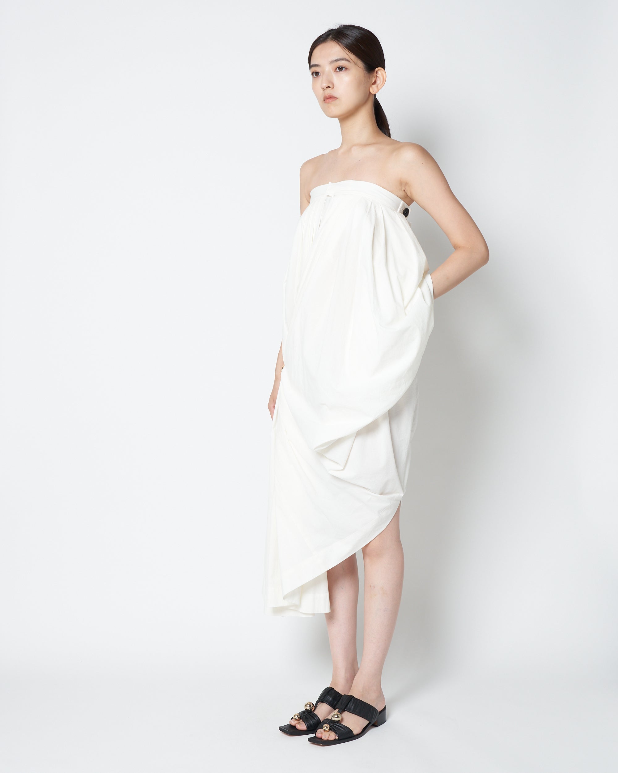 【PRE ORDER】LINT - ASYMMETRY 2WAY DRESS SKIRT