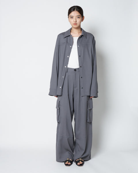 LIVERY - SUMMER WOOL SHIRT JACKET
