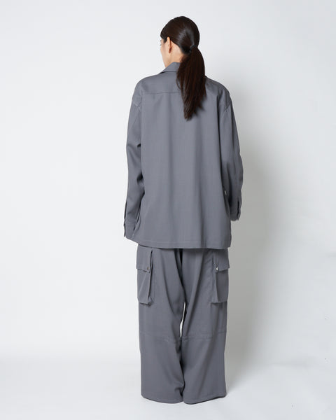 LIVERY - SUMMER WOOL SHIRT JACKET