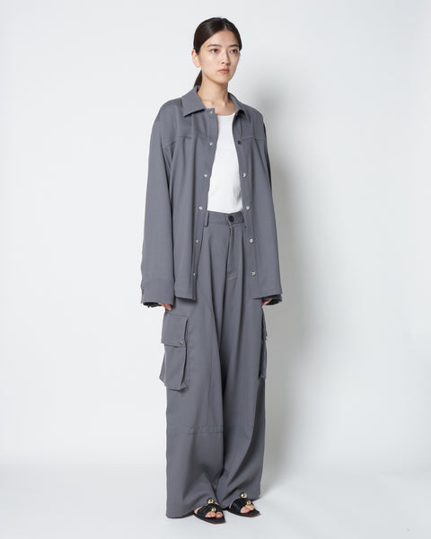LIVERY - SUMMER WOOL SHIRT JACKET