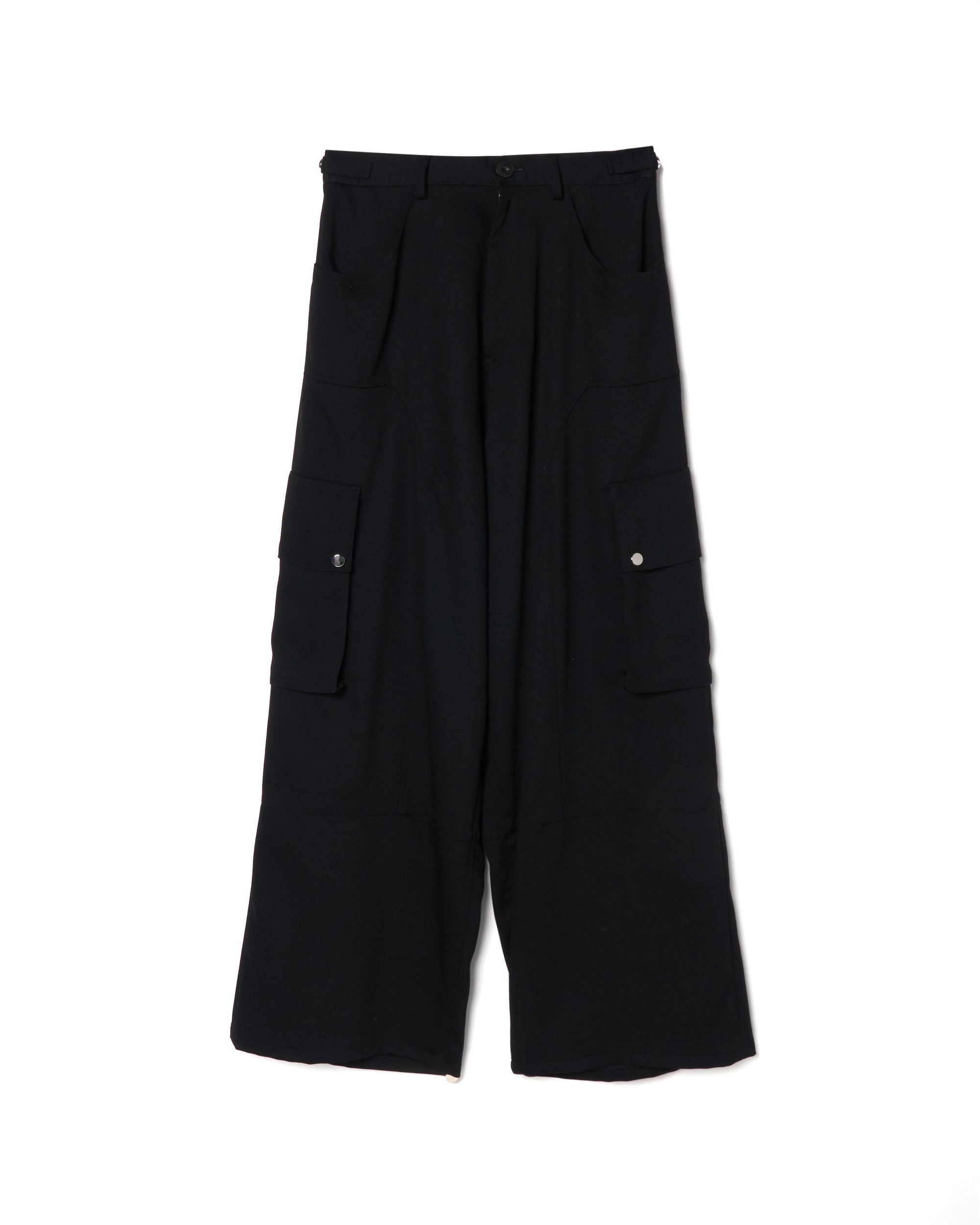 【PRE ORDER】LOBBY - WOOL WIDE CARGO PANTS