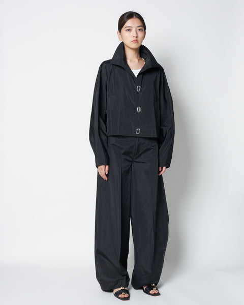 LOGAN - SILK BLEND SHORT BLOUSON