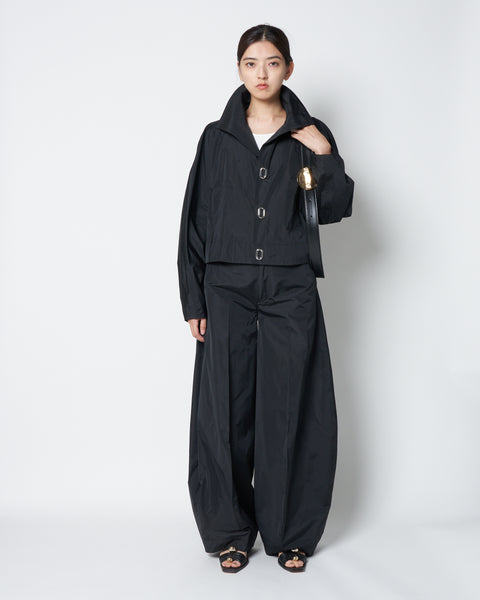 LOGAN - SILK BLEND SHORT BLOUSON