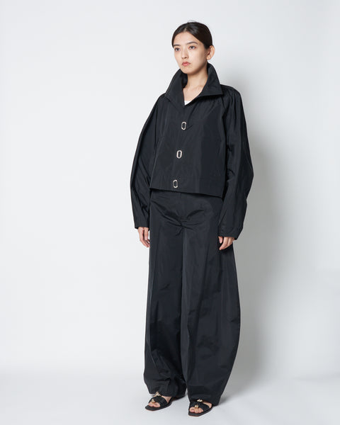 LOGAN - SILK BLEND SHORT BLOUSON