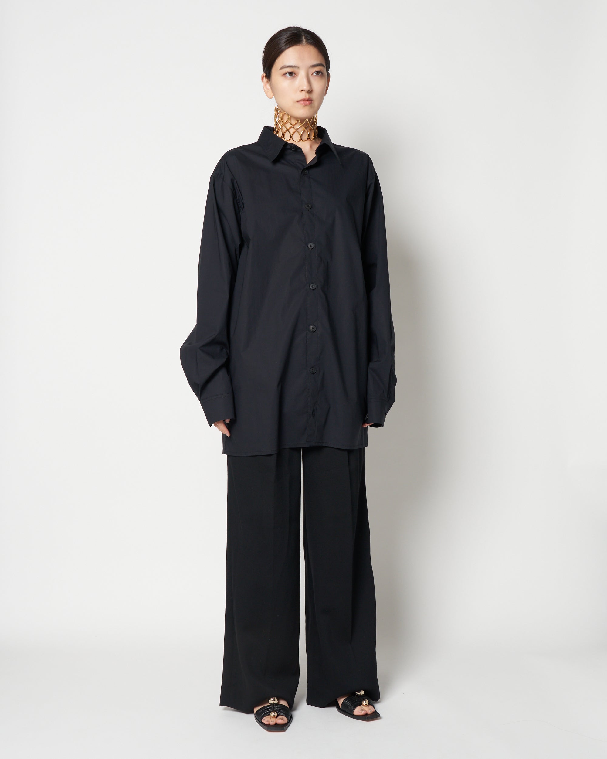 【PRE ORDER】LOTUS - RELAXED SHIRT WITH STITCH DETAIL