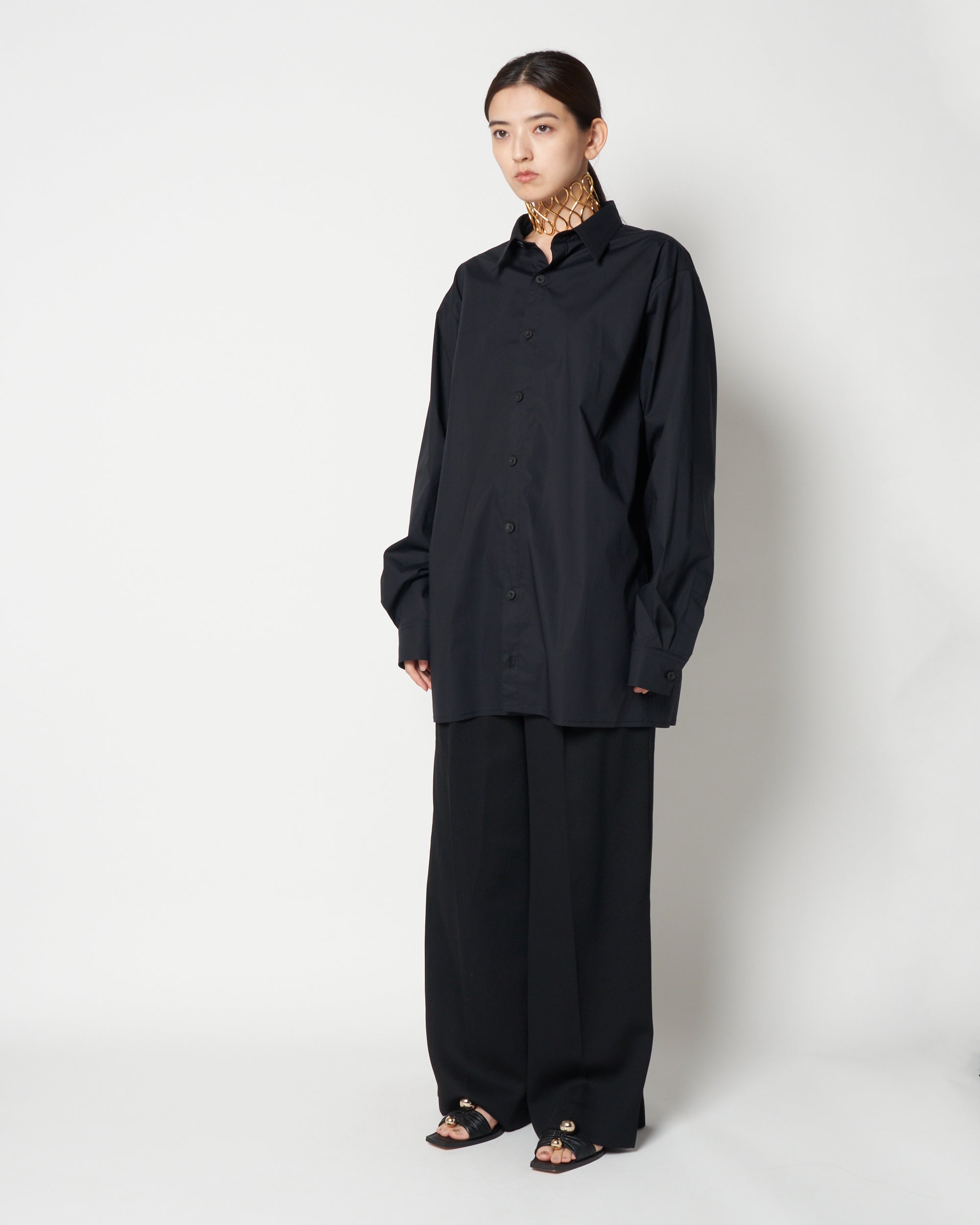 【PRE ORDER】LOTUS - RELAXED SHIRT WITH STITCH DETAIL