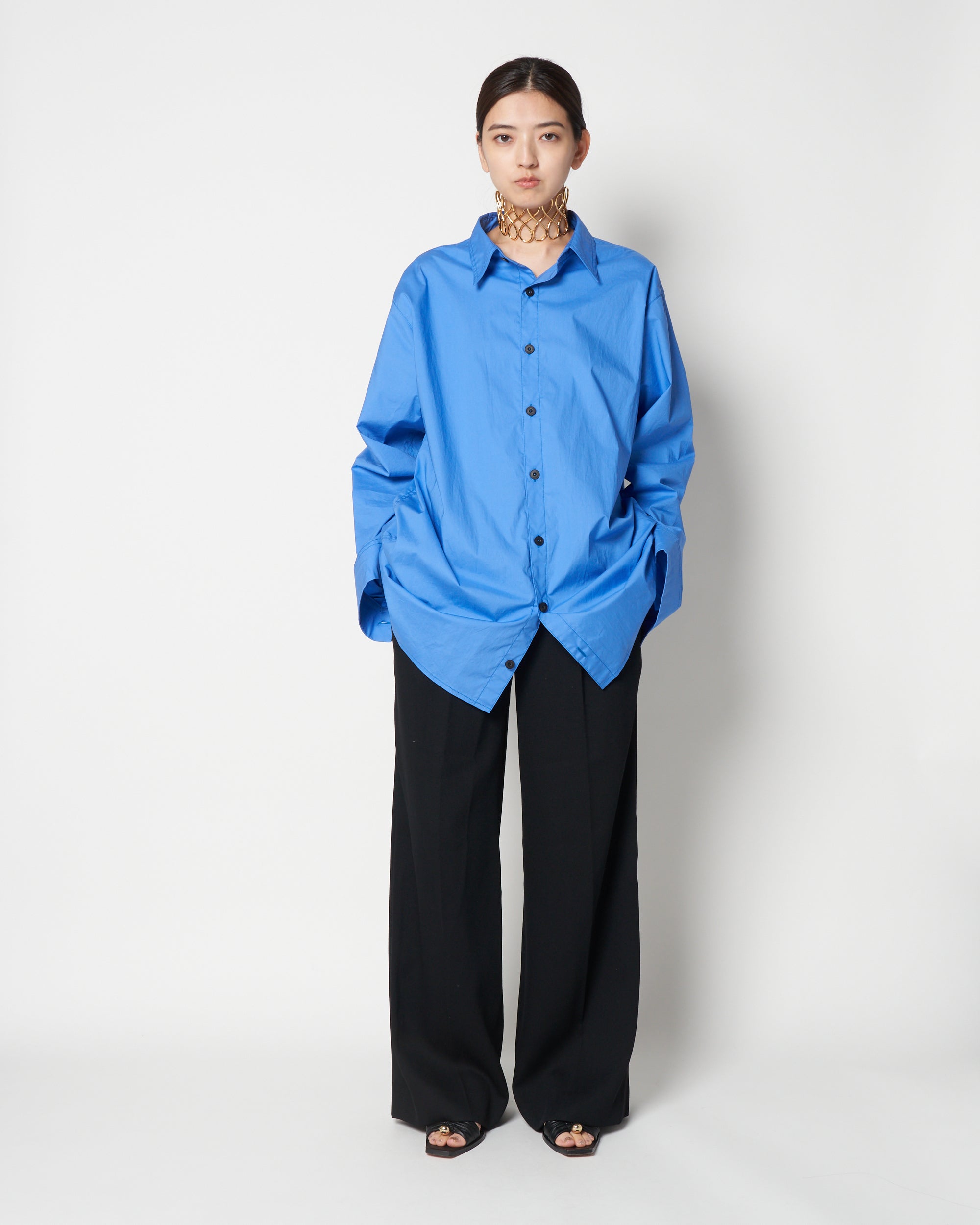 【PRE ORDER】LOTUS - RELAXED SHIRT WITH STITCH DETAIL