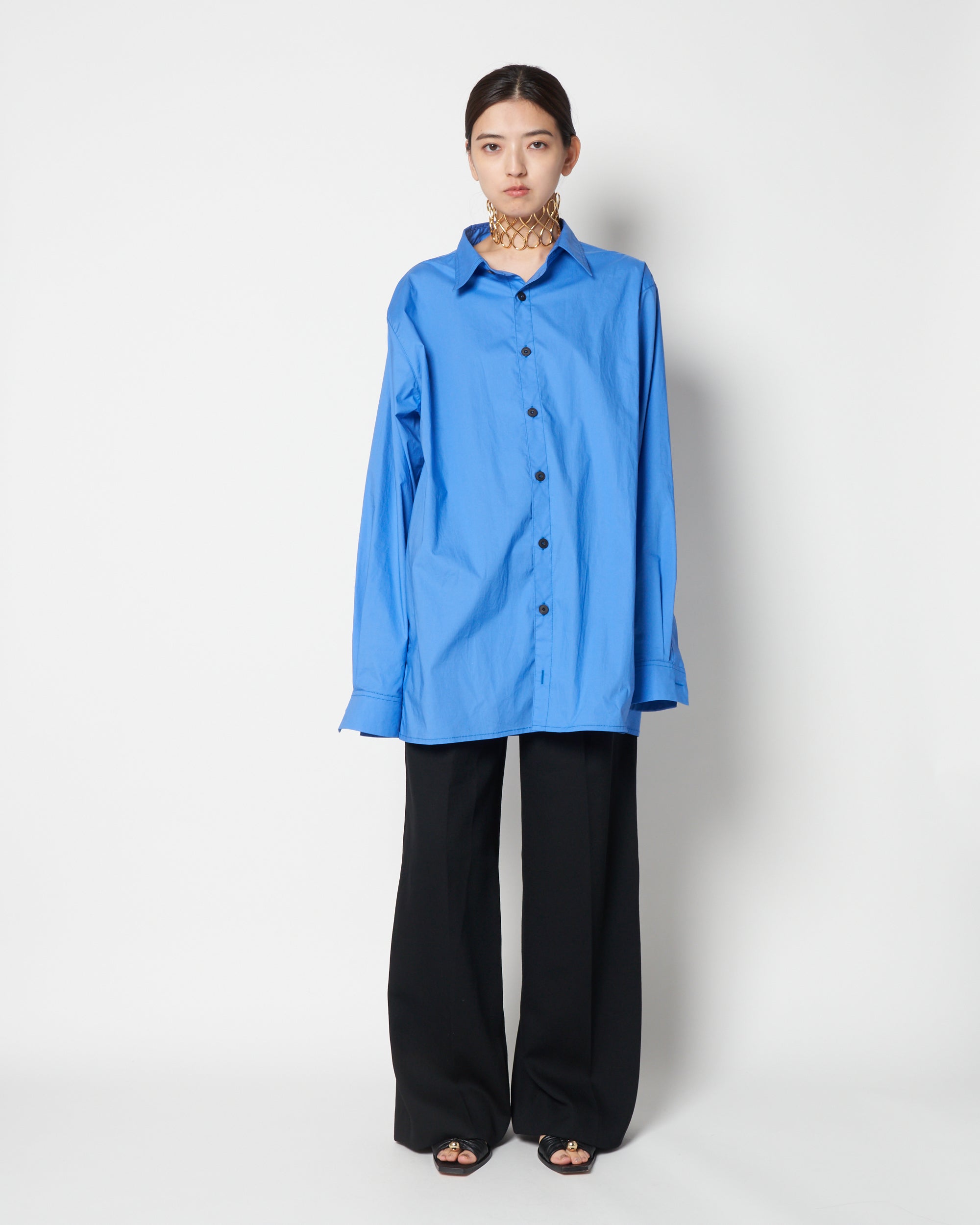 【PRE ORDER】LOTUS - RELAXED SHIRT WITH STITCH DETAIL