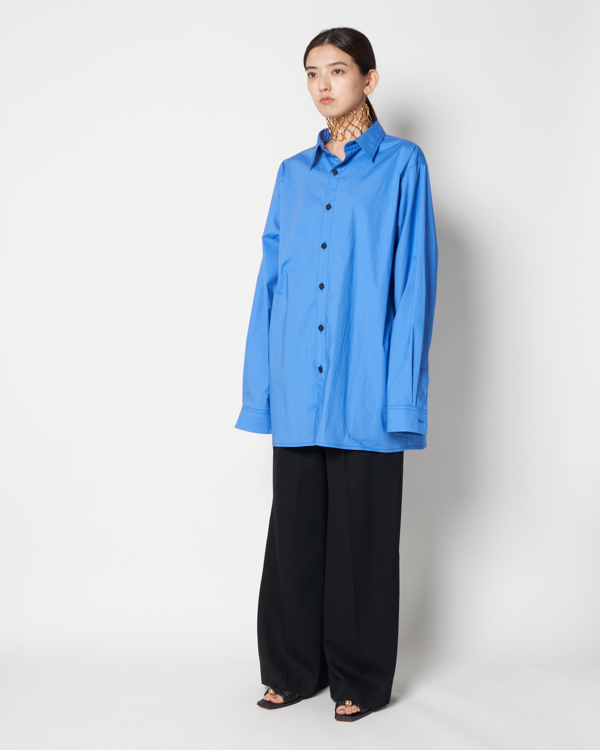 【PRE ORDER】LOTUS - RELAXED SHIRT WITH STITCH DETAIL