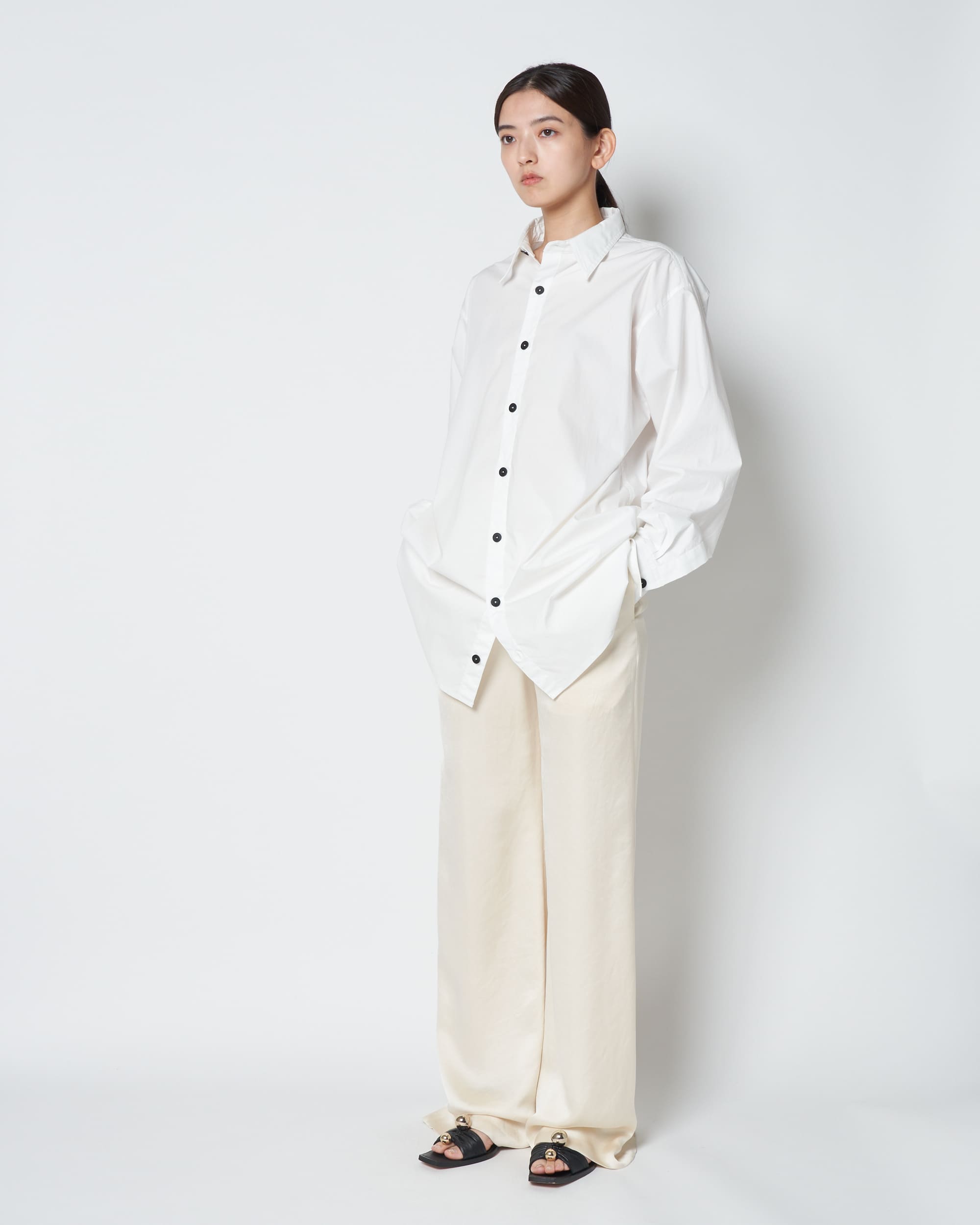 LOTUS - RELAXED SHIRT WITH STITCH DETAIL