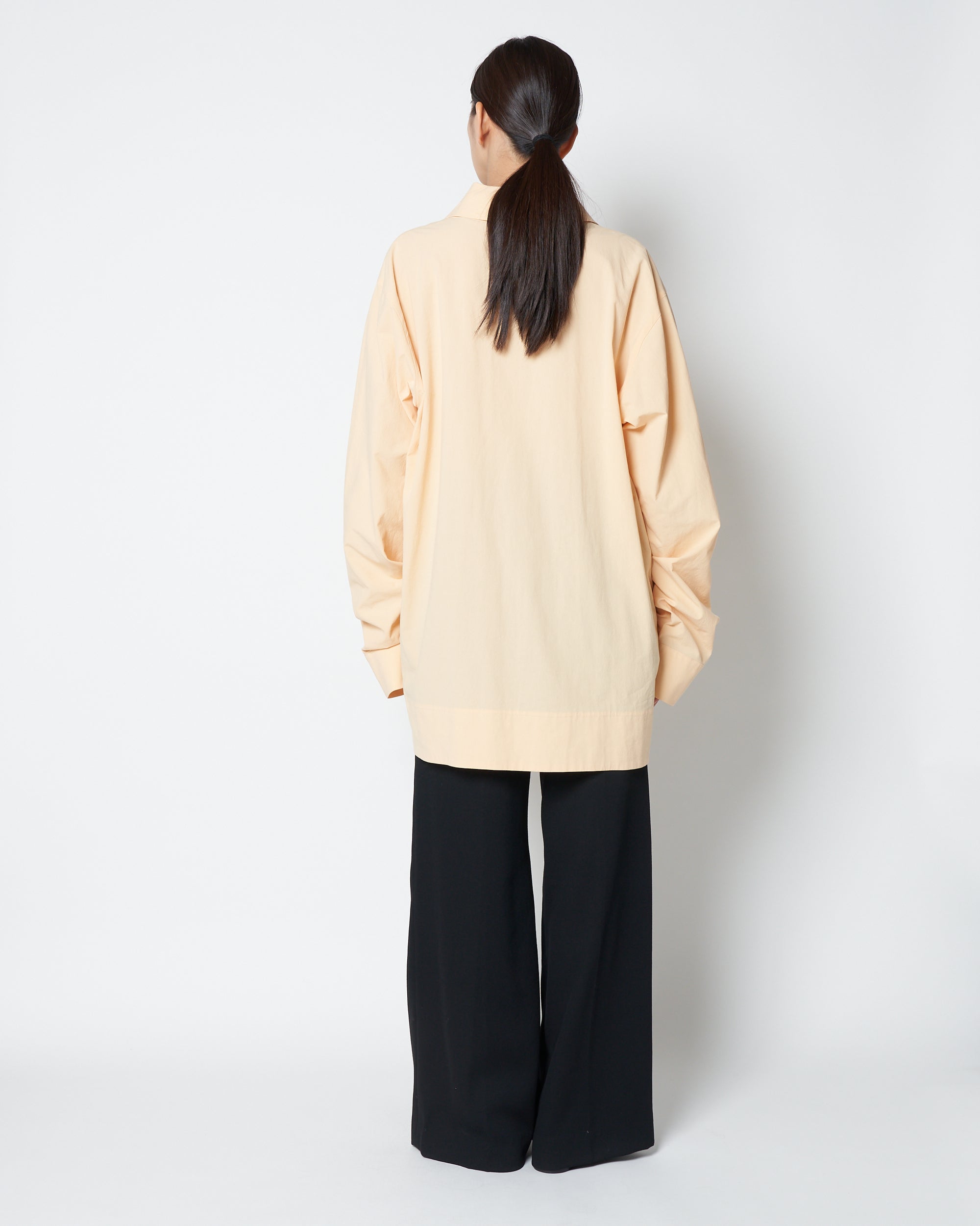 【PRE ORDER】LOWELL - COTTON OVERSIZE PULLOVER SHIRT