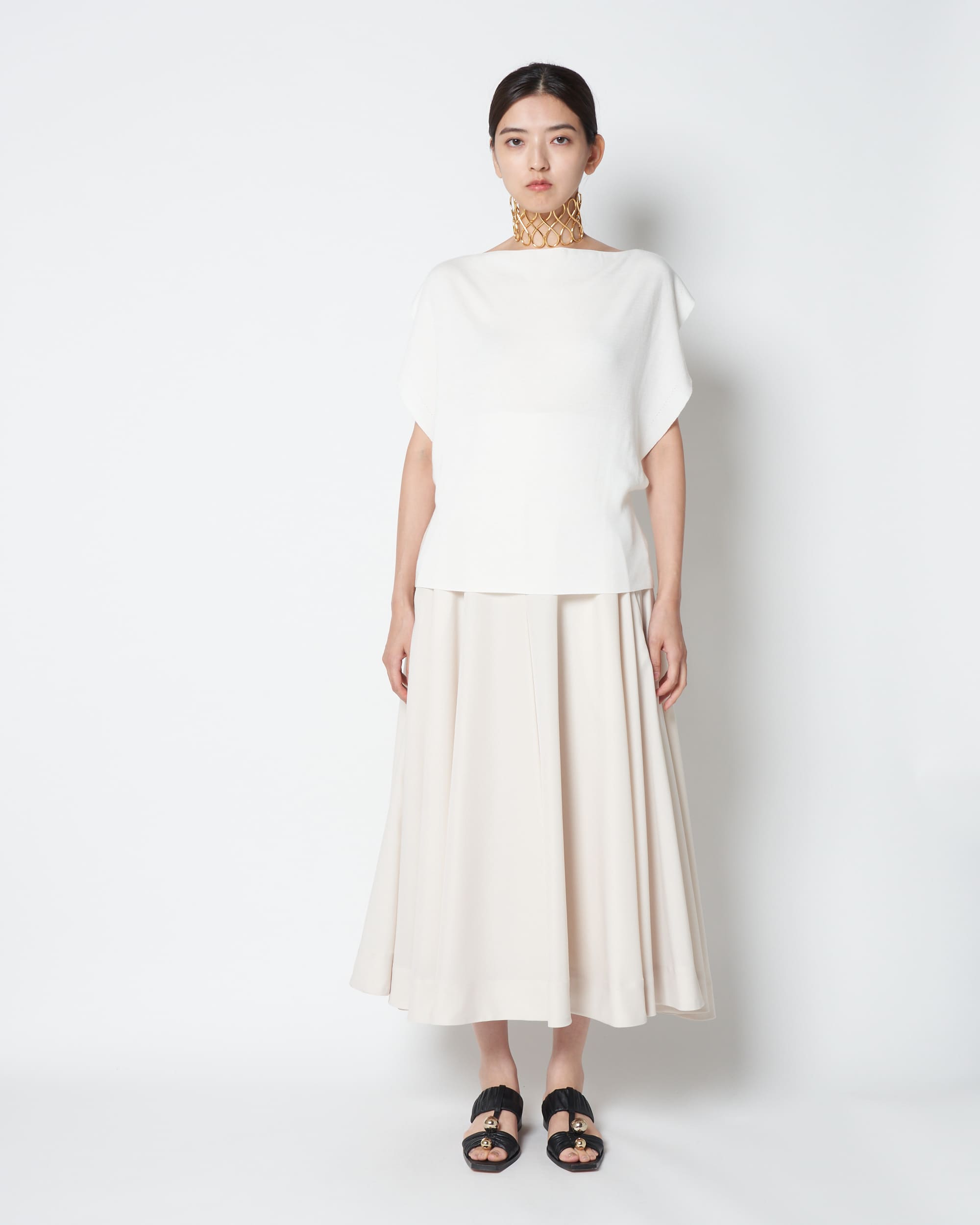 LUCIA - TENCEL CASHMERE CONTEMPORARY TOP