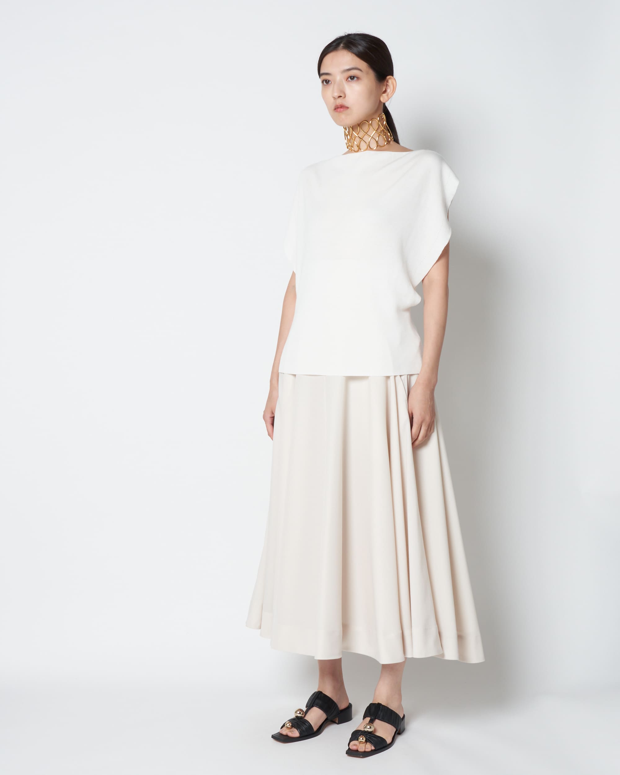 LUCIA - TENCEL CASHMERE CONTEMPORARY TOP