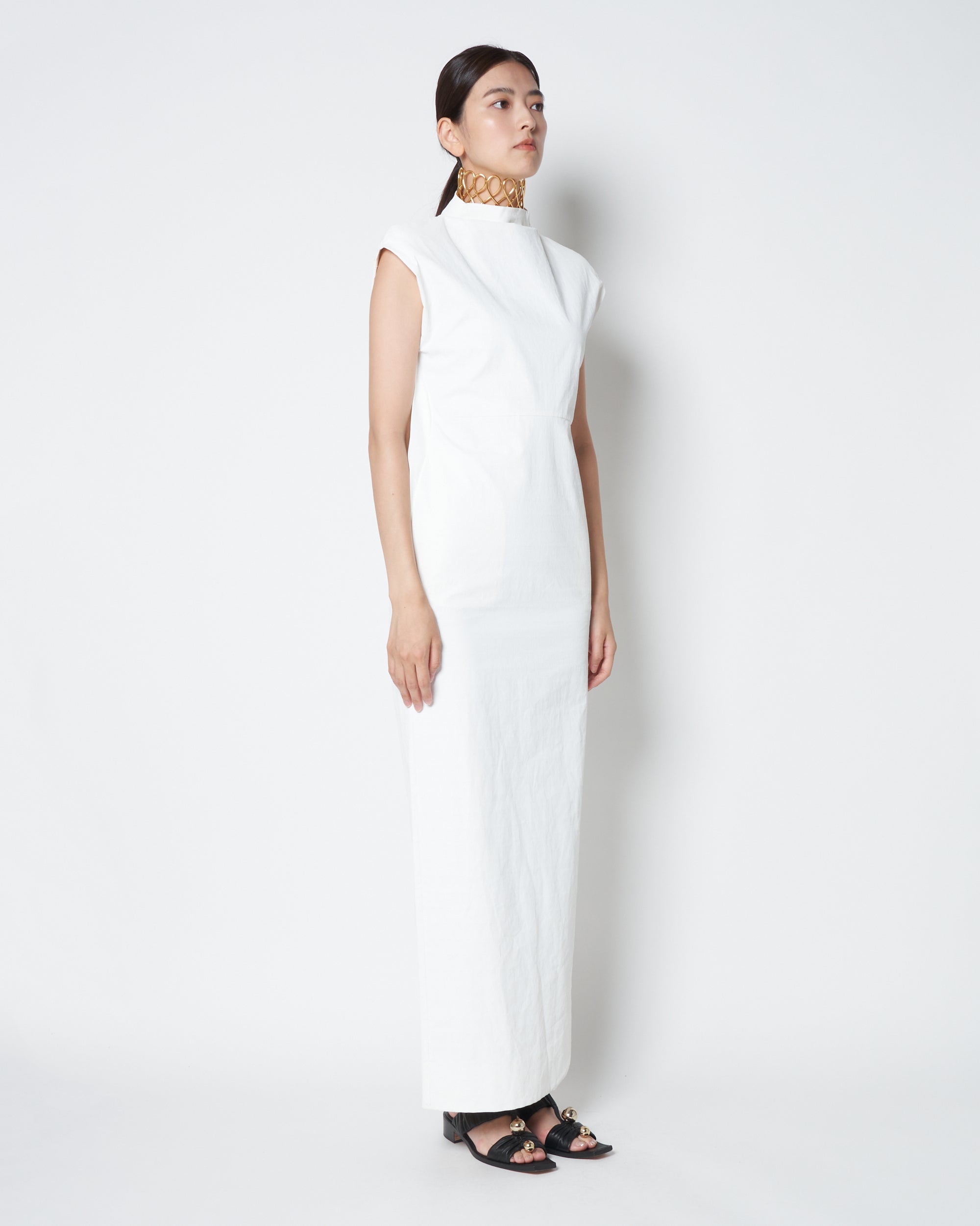 【PRE ORDER】LUCY - LINEN STRUCTURED DRESS