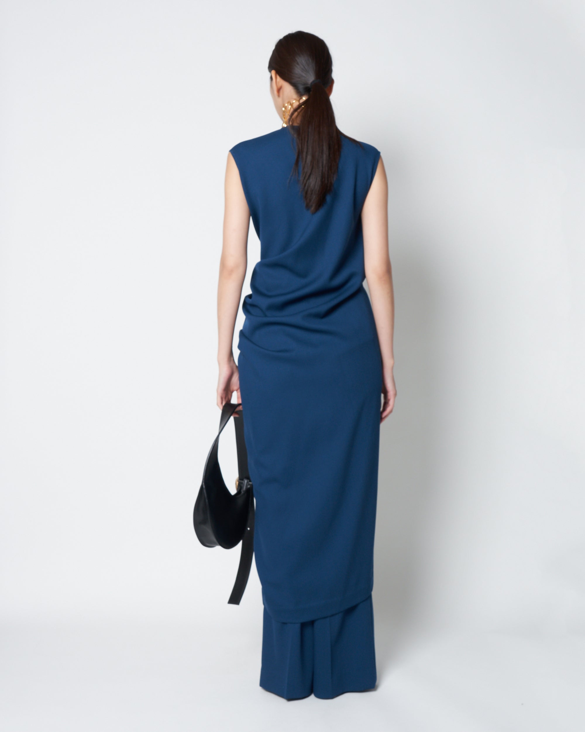 【PRE ORDER】LULEA - SUMMER WOOL DRAPED DRESS