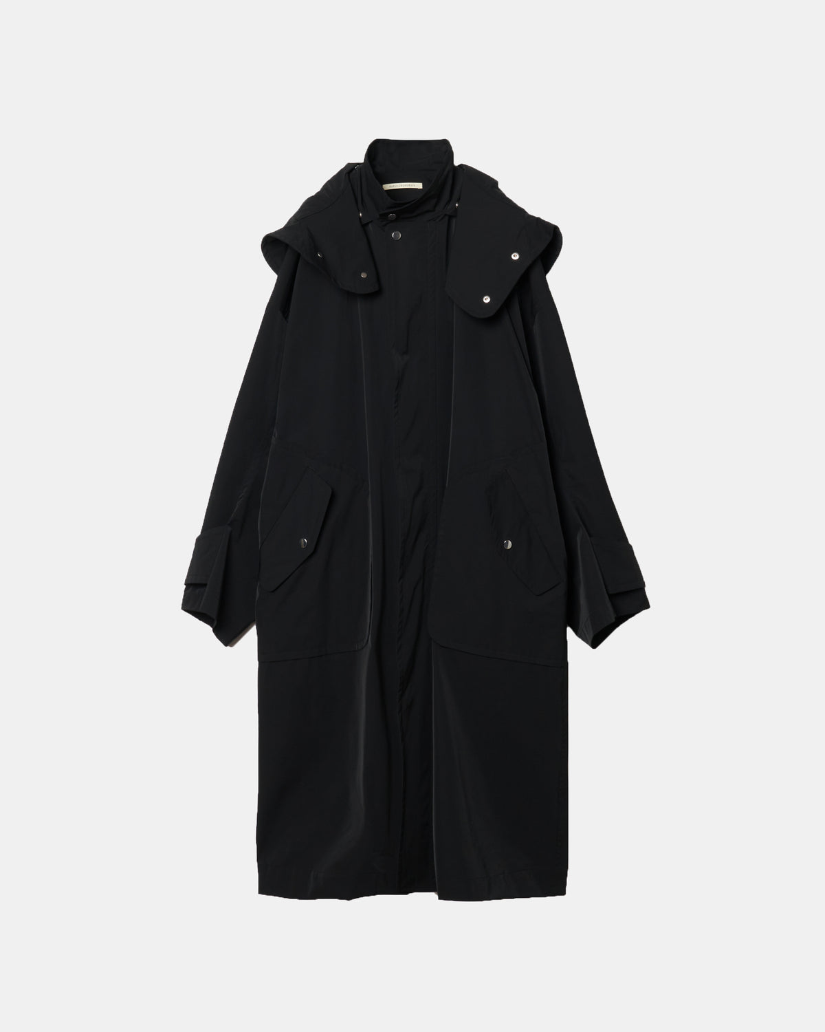 MIRIAM - OVERSIZE COAT WITH HOOD – HARUNOBUMURATA