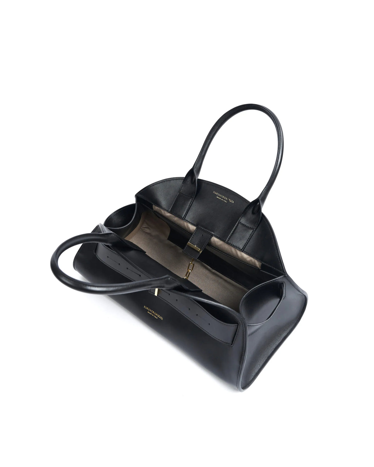 PIADA MEDIA - LEATHER BELTED MEDIUM BOSTON – HARUNOBUMURATA
