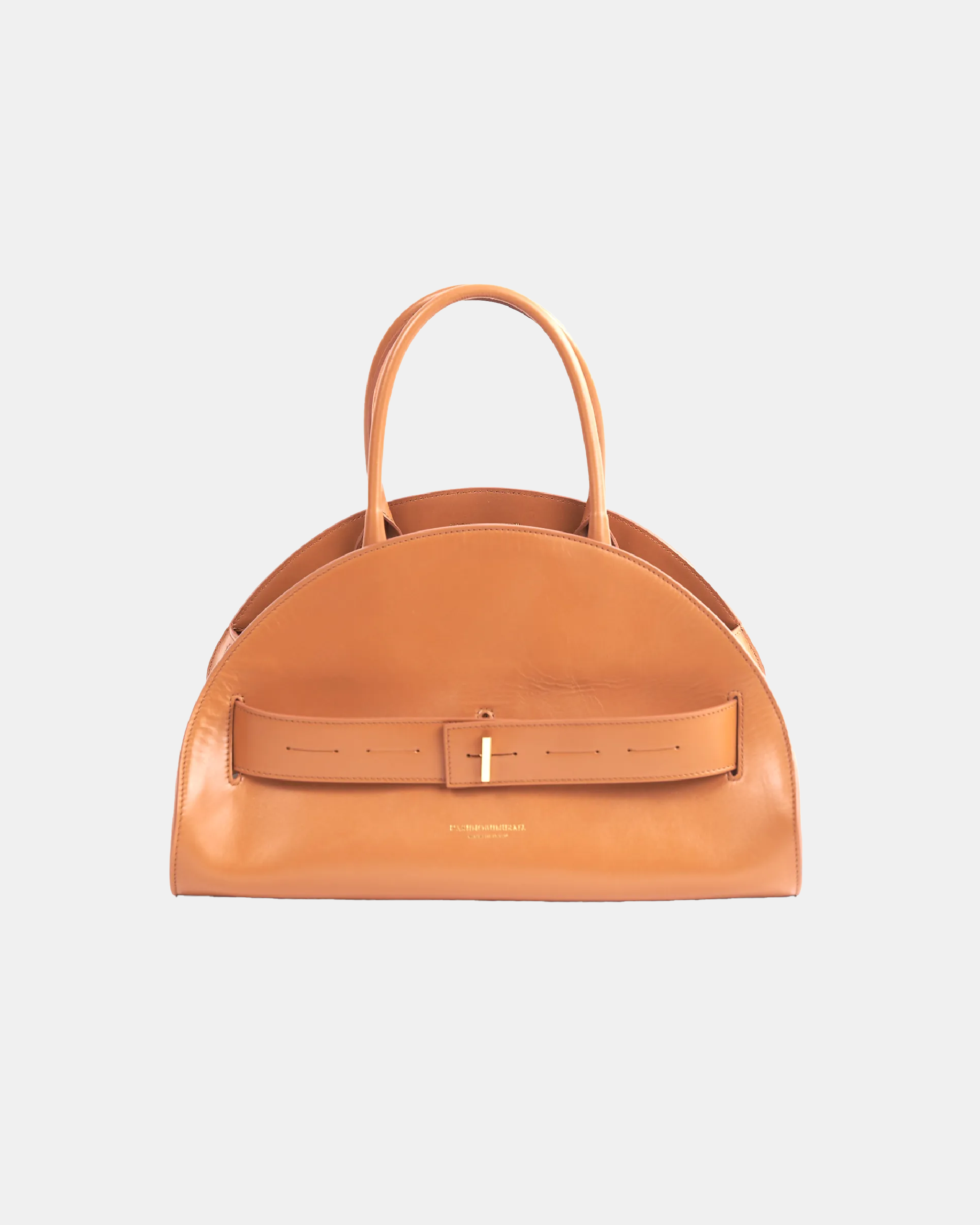 PIADA MEDIA - LEATHER BELTED MEDIUM BOSTON – HARUNOBUMURATA PIADA MEDIA - LEATHER BELTED MEDIUM BOSTON – HARUNOBUMURATA