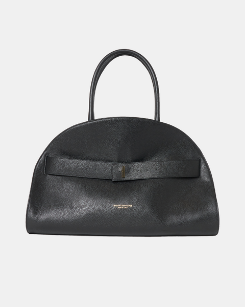 PIADA - GRAIN LEATHER BELTED BOSTON