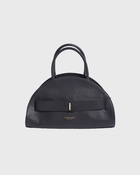 PIADA MEDIA - GRAIN LEATHER BELTED BOSTON